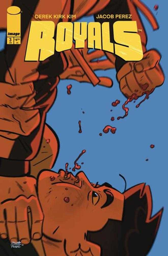 Royals #3 Cover B Jacob Perez Blue Variant (Mature)