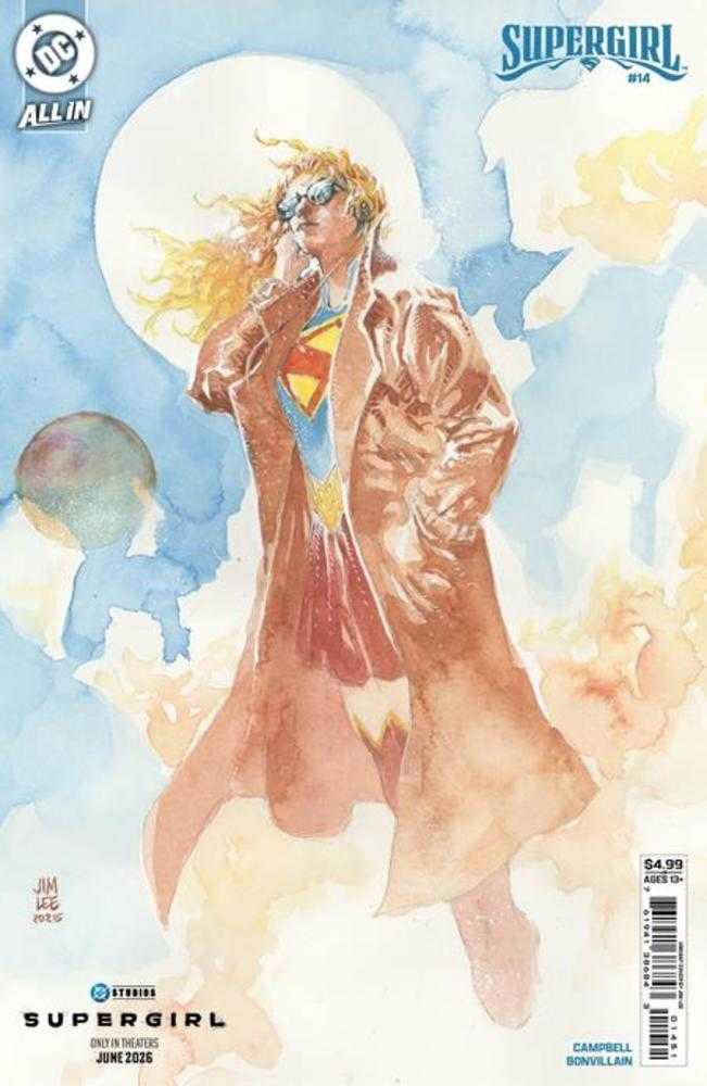 Supergirl #14 Cover E Jim Lee Supergirl Movie Variant (The Reign Of The Superboys)