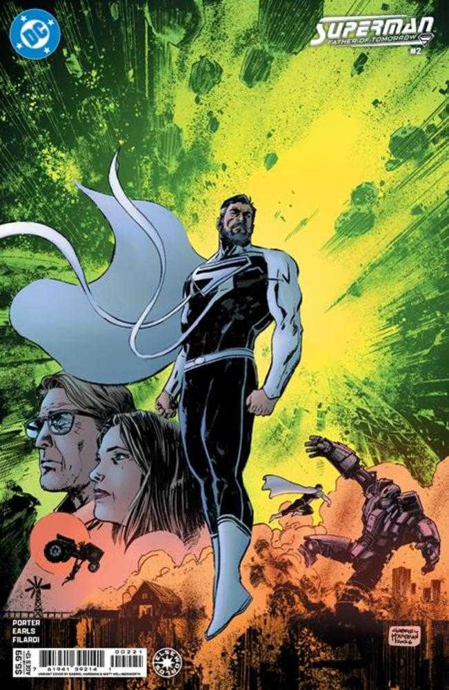 Superman Father Of Tomorrow #2 Cover B Gabriel Hardman Card Stock Variant
