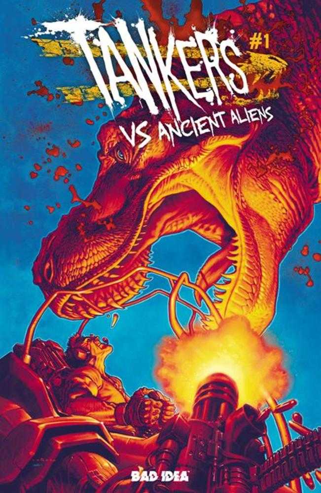 Tankers vs Ancient Aliens #1 Cover B Lewis Larosa Variant