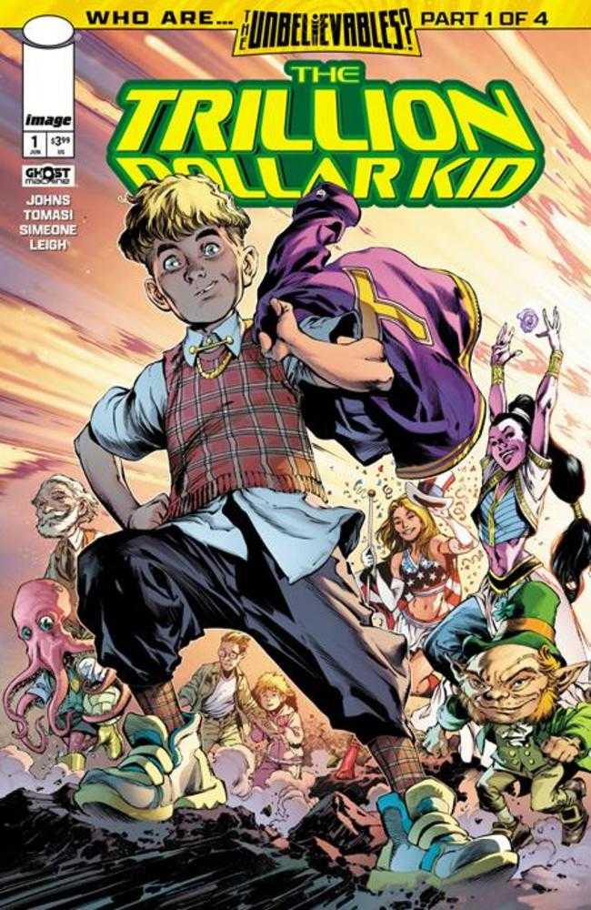 Trillion Dollar Kid #1 Cover B Ivan Reis & Danny Miki Variant