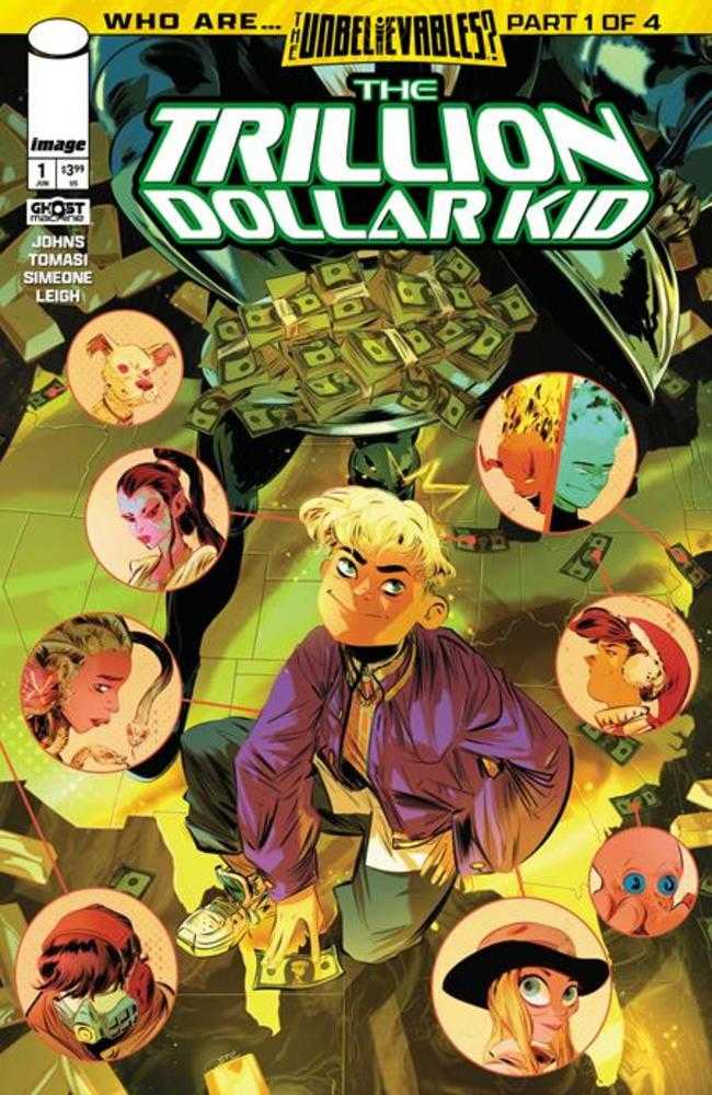 Trillion Dollar Kid #1 Cover C Stefano Simeone Variant