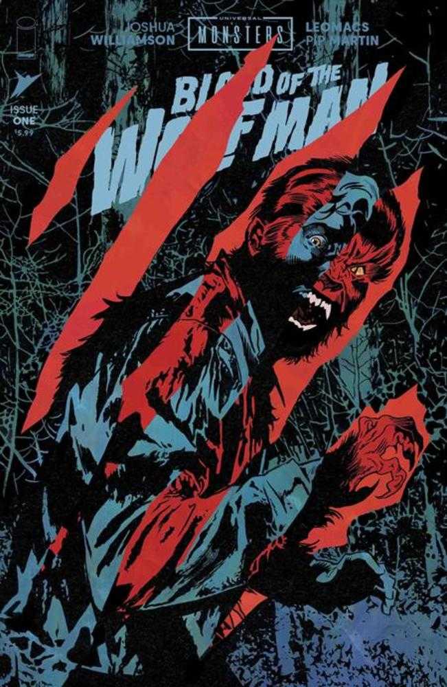 Universal Monsters Blood Of The Wolf Man #1 Cover I Michael Walsh Die Cut Foil Reveal Variant