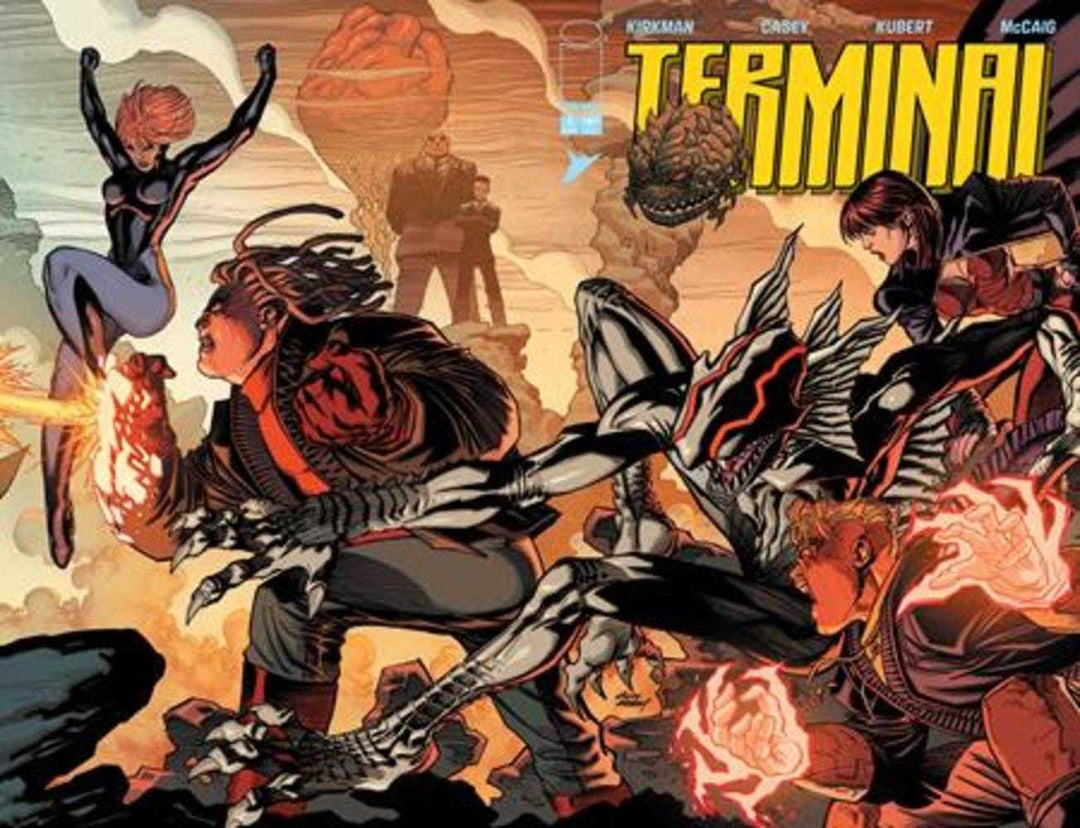 Terminal #1 Cover B Andy Kubert & Dave Mccaig Connecting Wraparound Variant