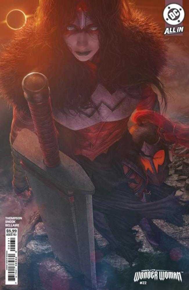 Absolute Wonder Woman #22 Cover C Rahzzah Variant