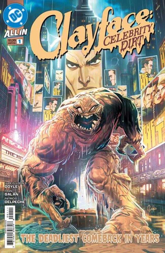 Clayface Celebrity Dirt #1 Cover A Fran Galan