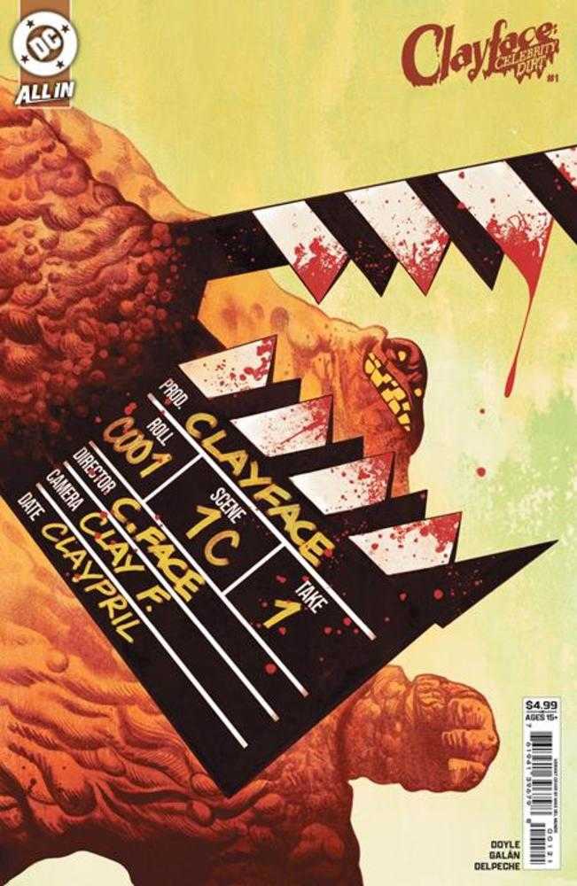 Clayface Celebrity Dirt #1 Cover B Mike Del Mundo Variant