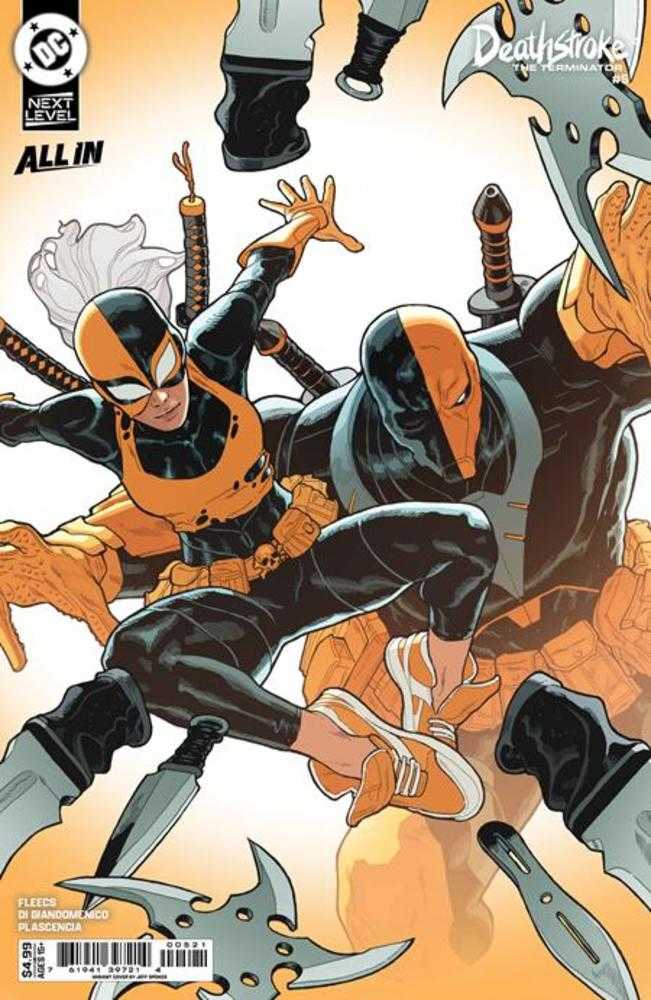 Deathstroke The Terminator #5 Cover B Jeff Spokes Variant