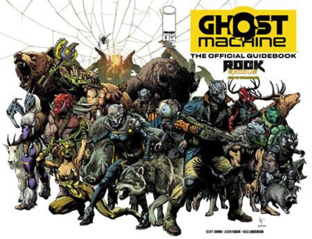 Ghost Machine The Official Guidebook #4 Cover A Gary Frank & Brad Anderson Wraparound