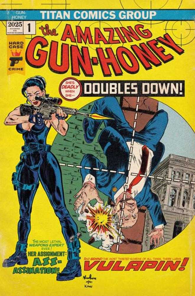 Gun Honey Doubles Down #2 Cover G Nuno Pereira Homage Variant