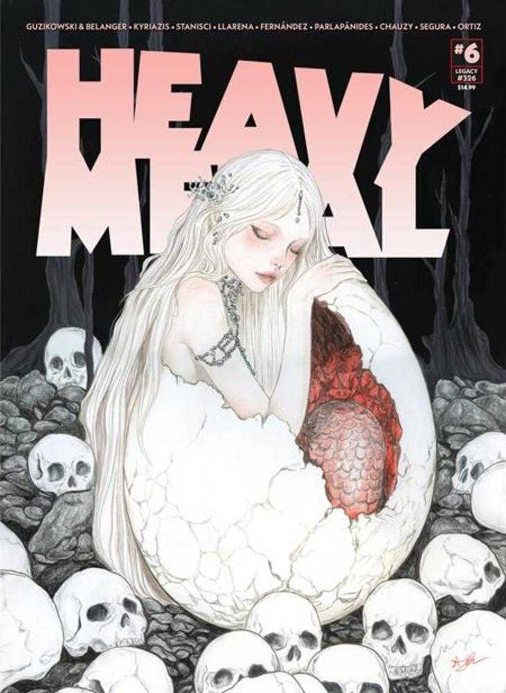 Heavy Metal Magazine #6 Cover B Amanda M Jansson Variant