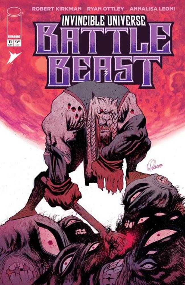 Invincible Universe Battle Beast #11 Cover D 1:25 James Harren Variant
