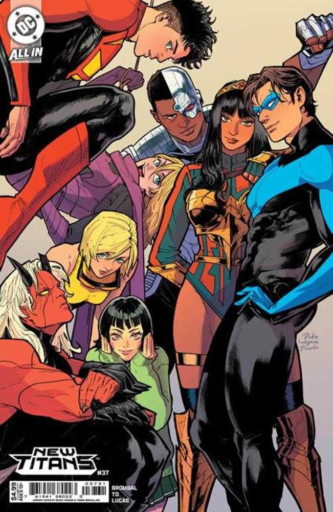 New Titans #37 Cover C Rickie Yagawa Variant