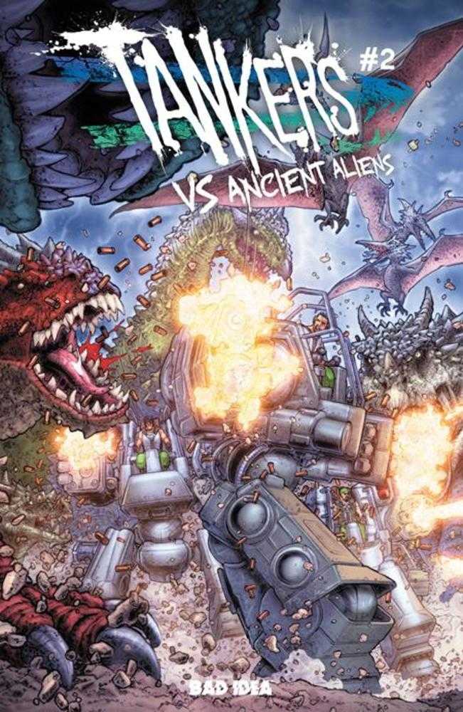 Tankers vs Ancient Aliens #2 Cover C Juan Jose Ryp Variant
