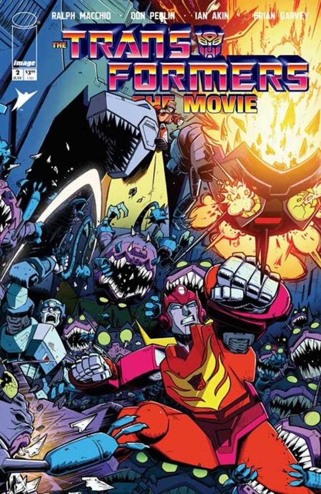 The Transformers The Movie 40th Anniversary Edition #2 Cover A Nick Roche & Josh Burcham