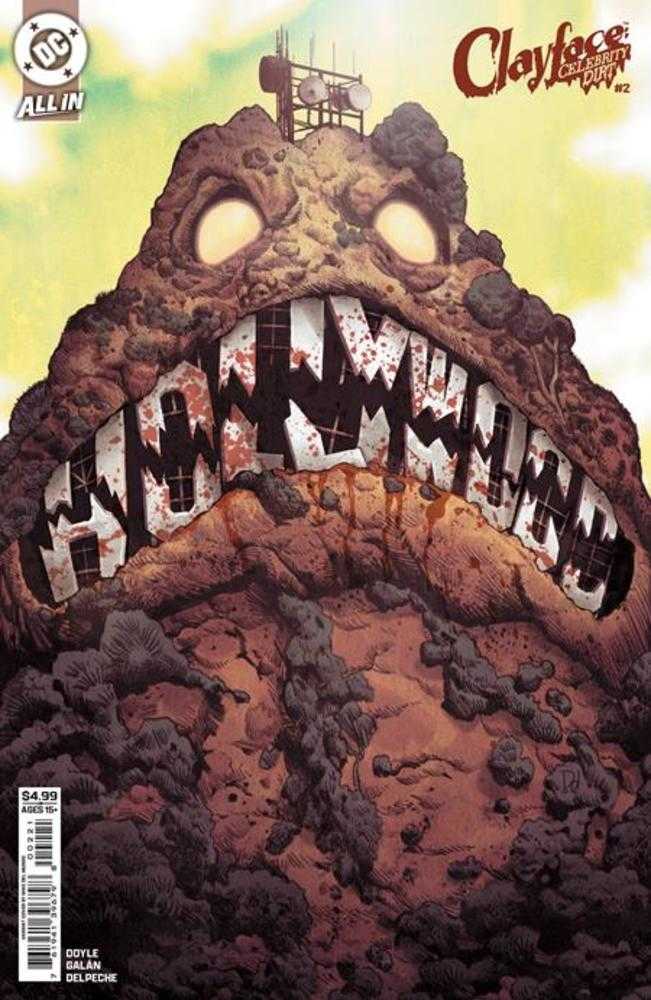 Clayface Celebrity Dirt #2 Cover B Mike Del Mundo Variant