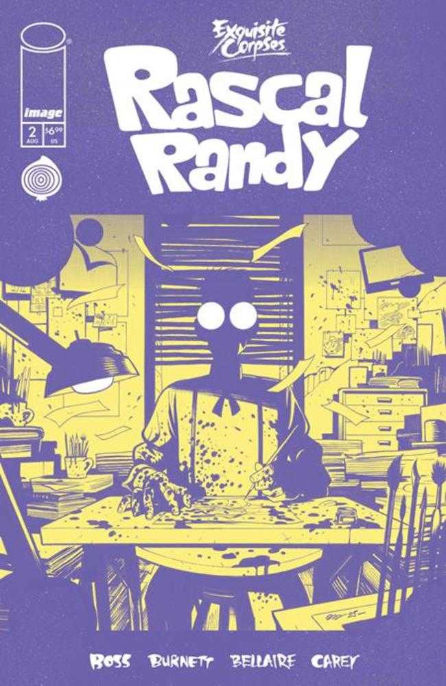 Exquisite Corpses Rascal Randy #2 Cover C Dylan Burnett Polybagged With Collectible Card Variant