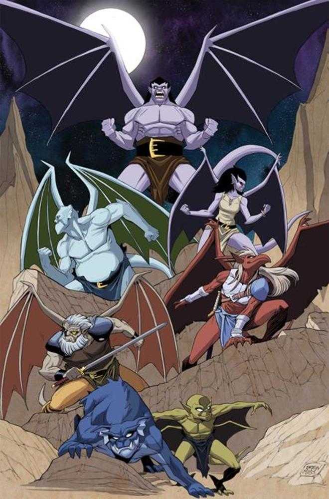 Gargoyles (2026) #1 Cover M 1:25 Drew Moss Full Art Variant