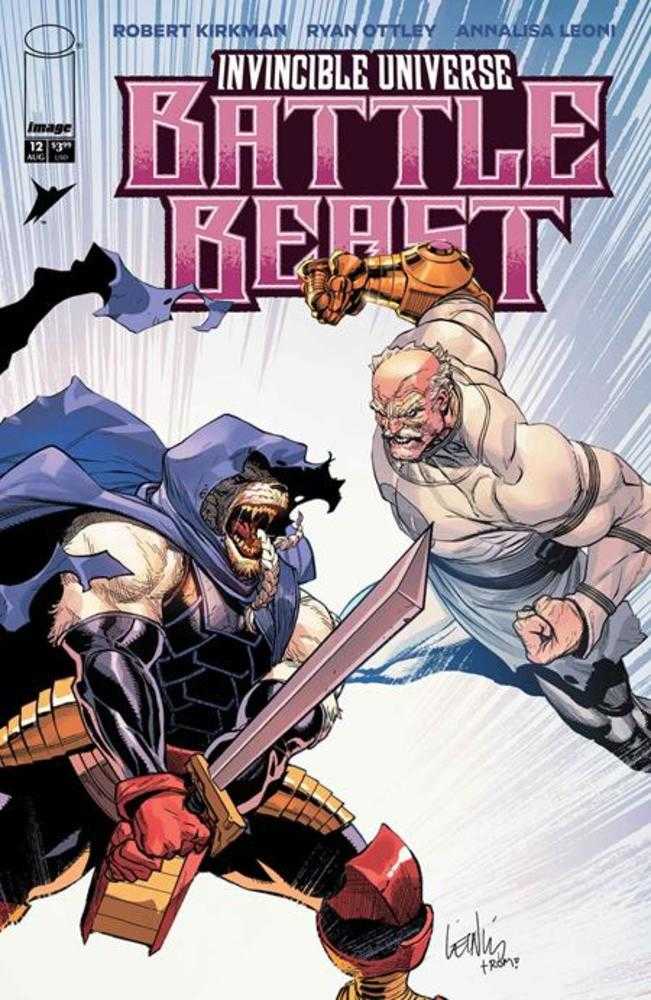 Invincible Universe Battle Beast #12 Cover B Leinil Yu & Romulo Fajardo Jr Variant