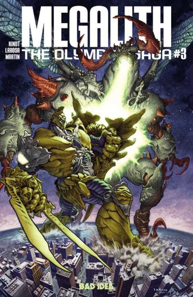 Olympus Saga Megalith #3 (Of 3) Cover A Lewis Larosa