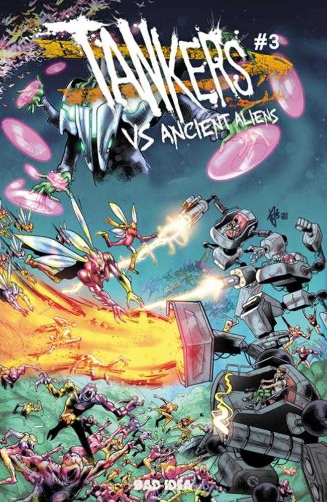 Tankers vs Ancient Aliens # 3 (Of 4) Cover A Federica Mancin