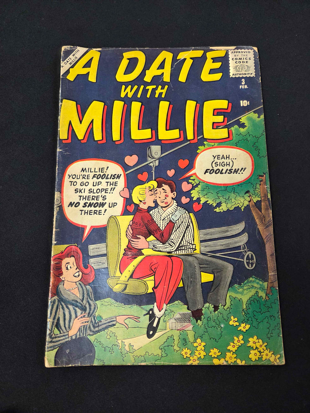 A Date With Millie #3 - 1960 - Vintage Comic