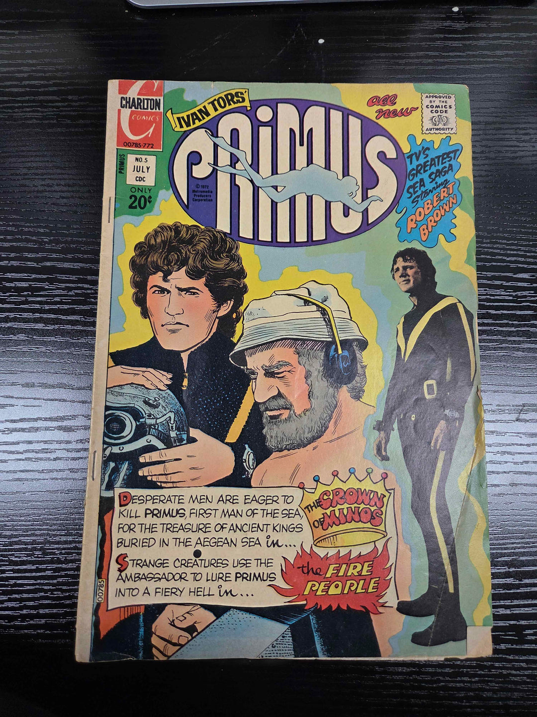 PRIMUS #5 - 1972 - Charlton Comics