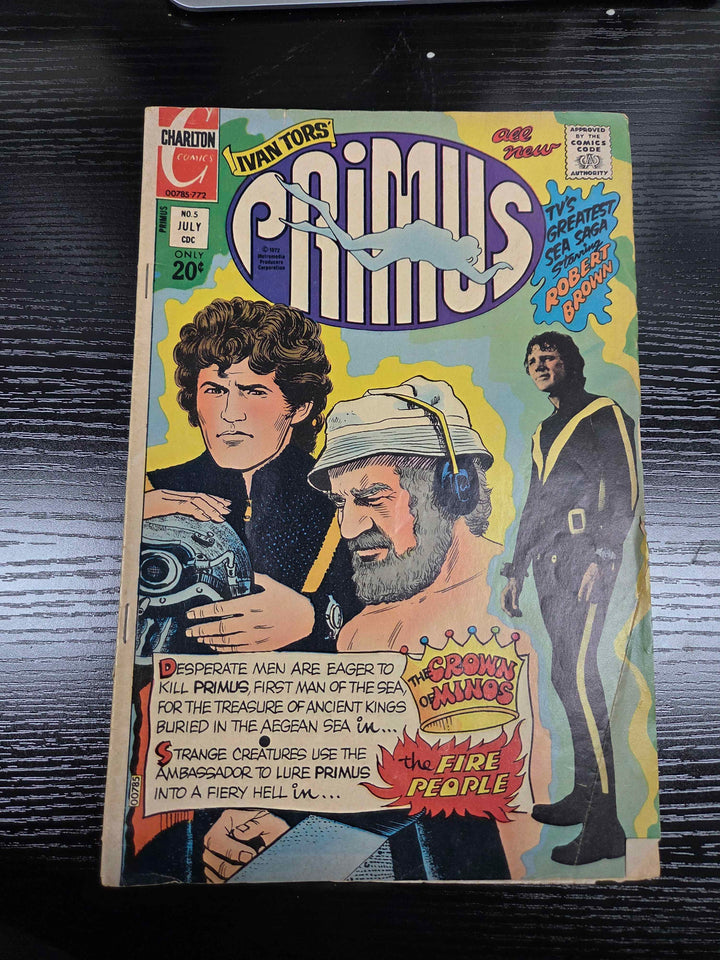 PRIMUS #5 - 1972 - Charlton Comics