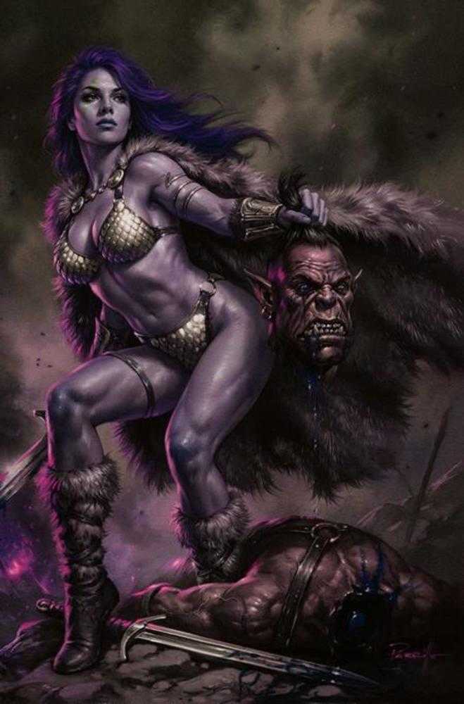 Red Sonja She Devil With A Sword #3 Cover N 1:7 Lucio Parrillo Ultraviolet Full Art Variant
