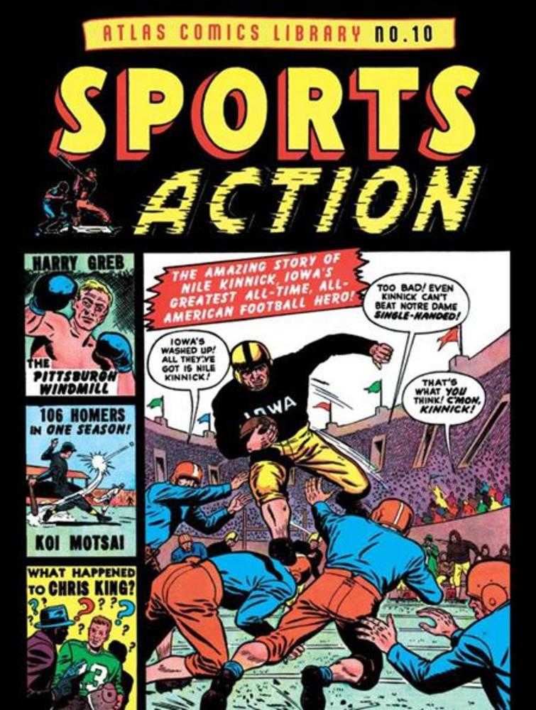 Atlas Comics Library Hardcover No 10 Sports Action (Mature)