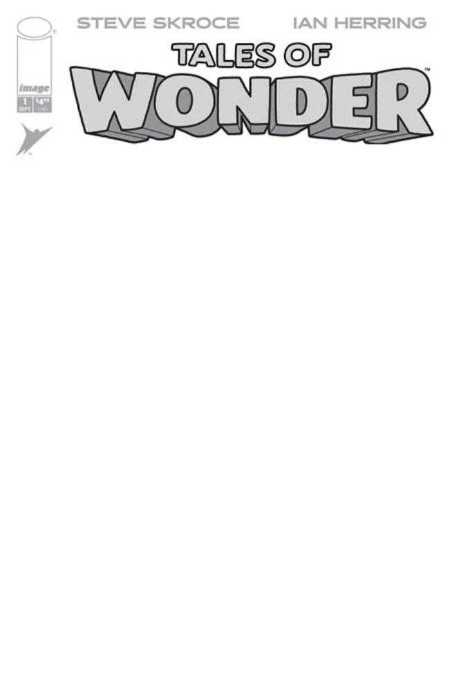 Tales Of Wonder #1 (Of 5) Cover G Blank Sketch Variant
