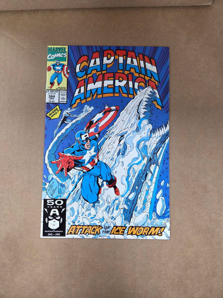 Captain America #384 -Marvel Comics - 1991