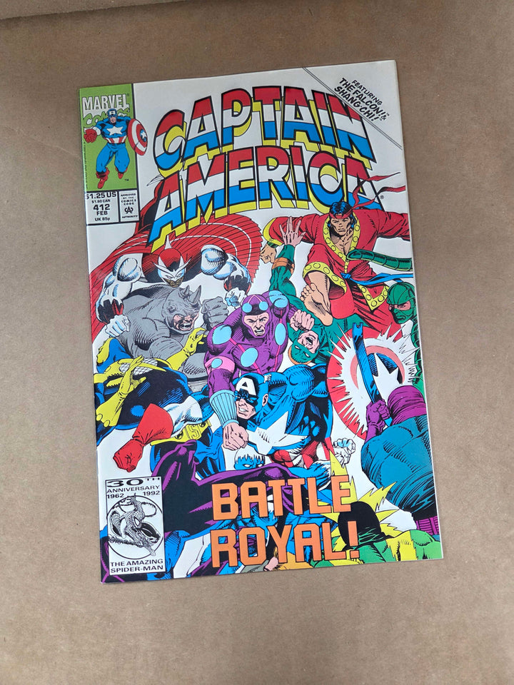 Captain America #412 - Marvel Comics - 1993