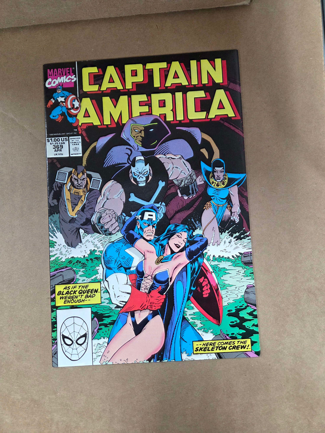 Captain America #369 - Marvel Comics - 1990