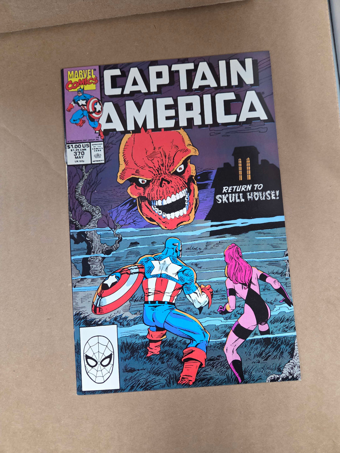 Captain America #370 - Marvel Comics - 1990