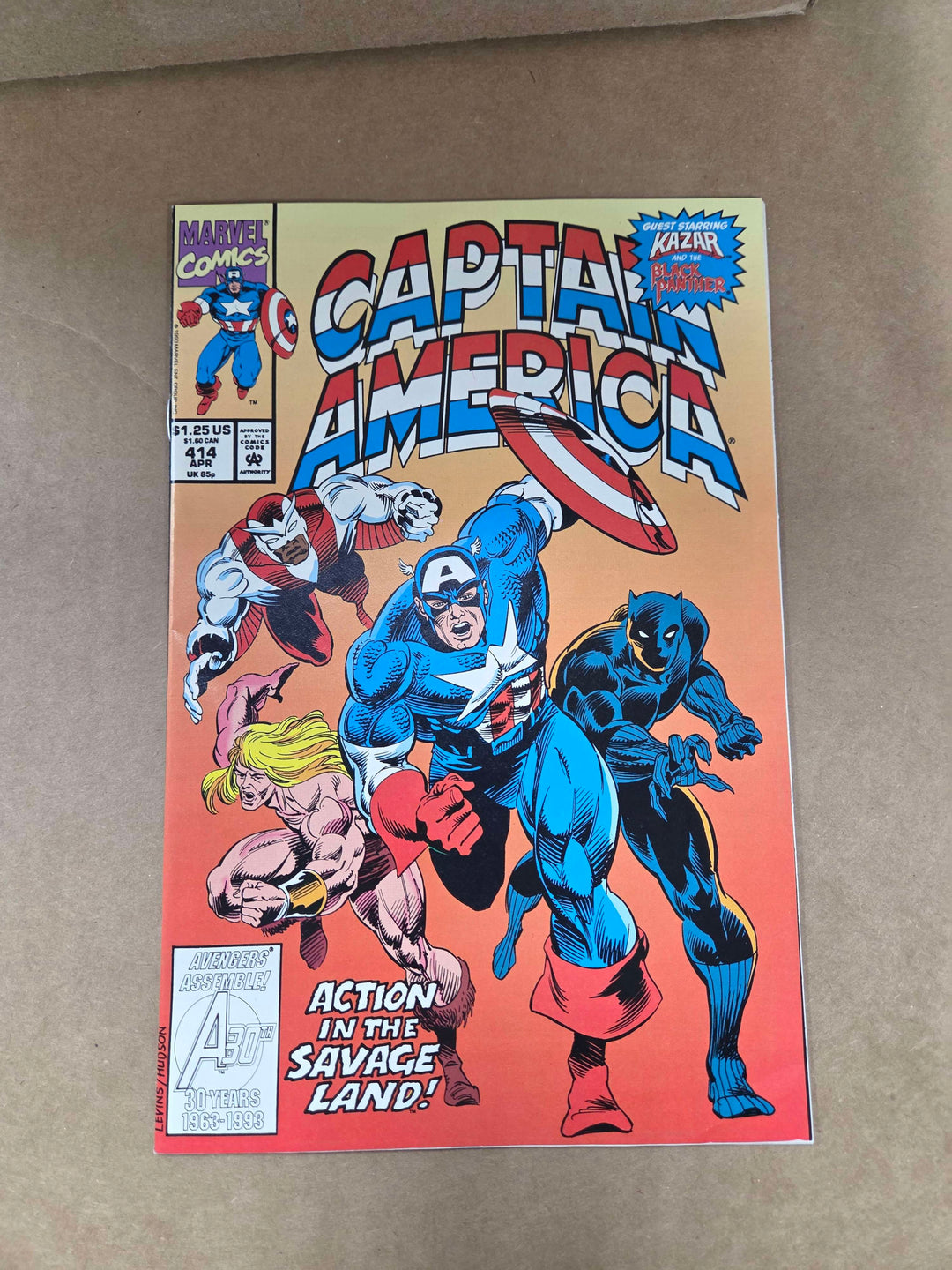 Captain America #414 - Marvel Comics - 1993