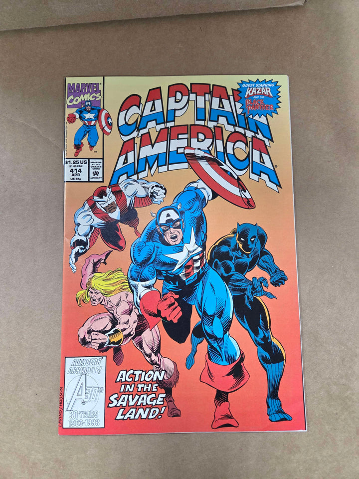 Captain America #414 - Marvel Comics - 1993