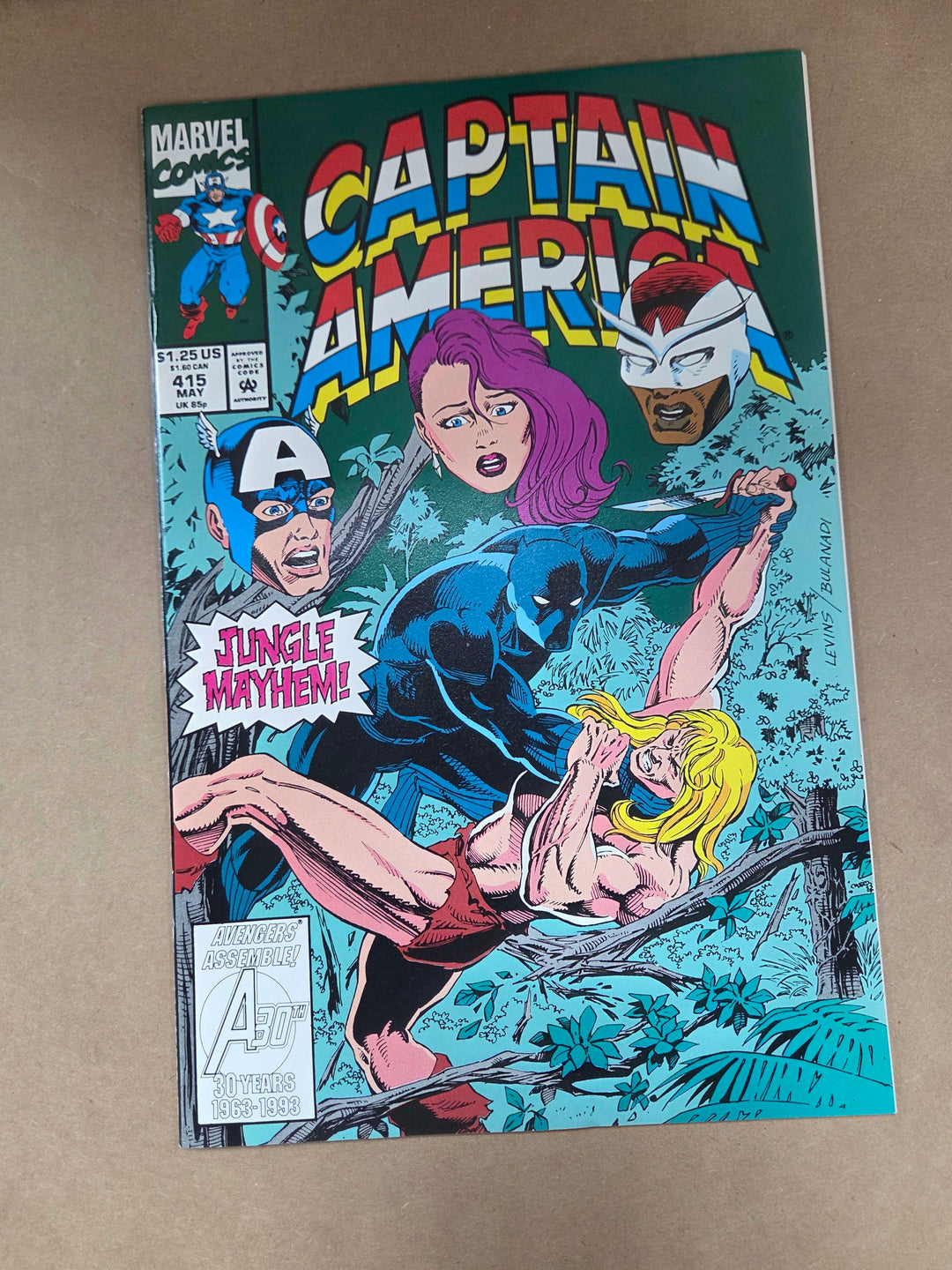 Captain America #415 - Marvel Comics - 1993