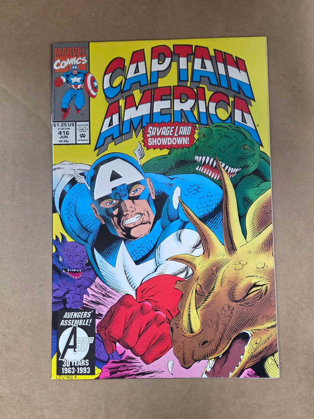 Captain America #416 - Marvel Comics - 1993
