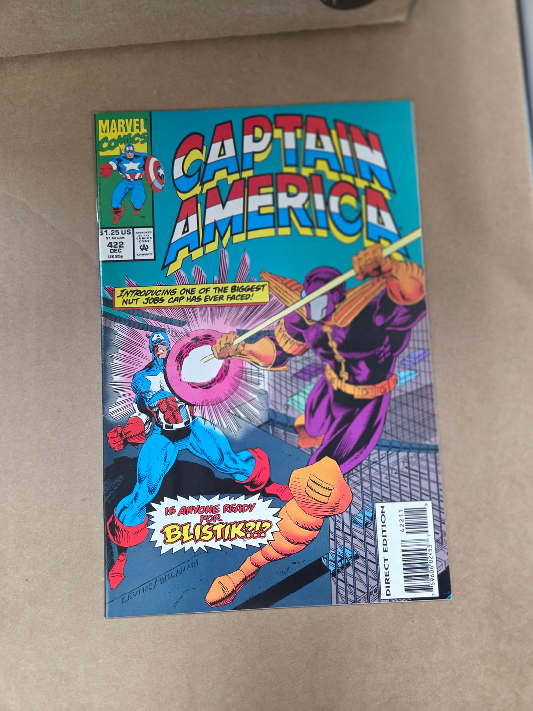 Captain America #422 - Marvel Comics - 1983
