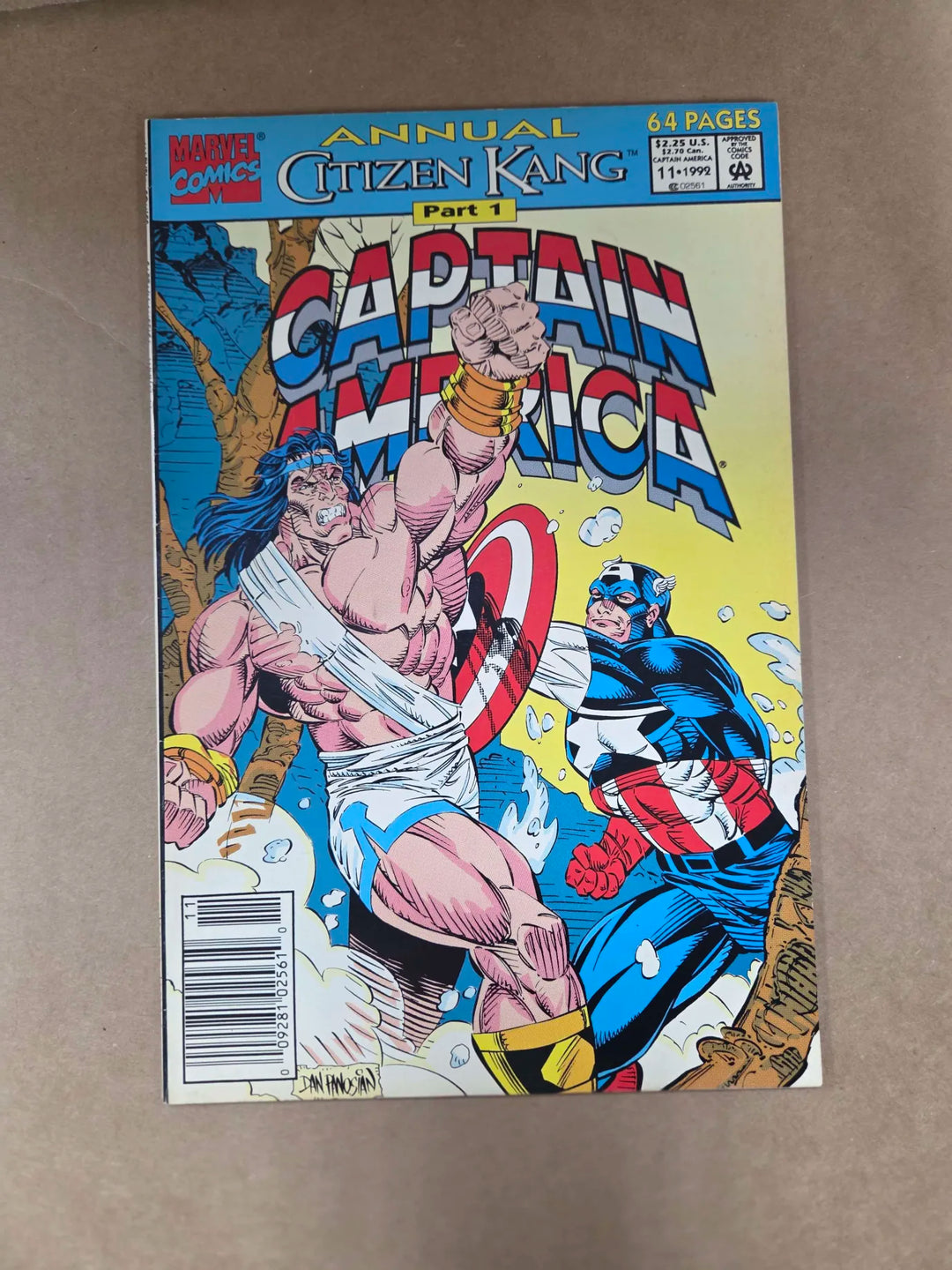 Captain America Annual #11 - Marvel Comics - 1992