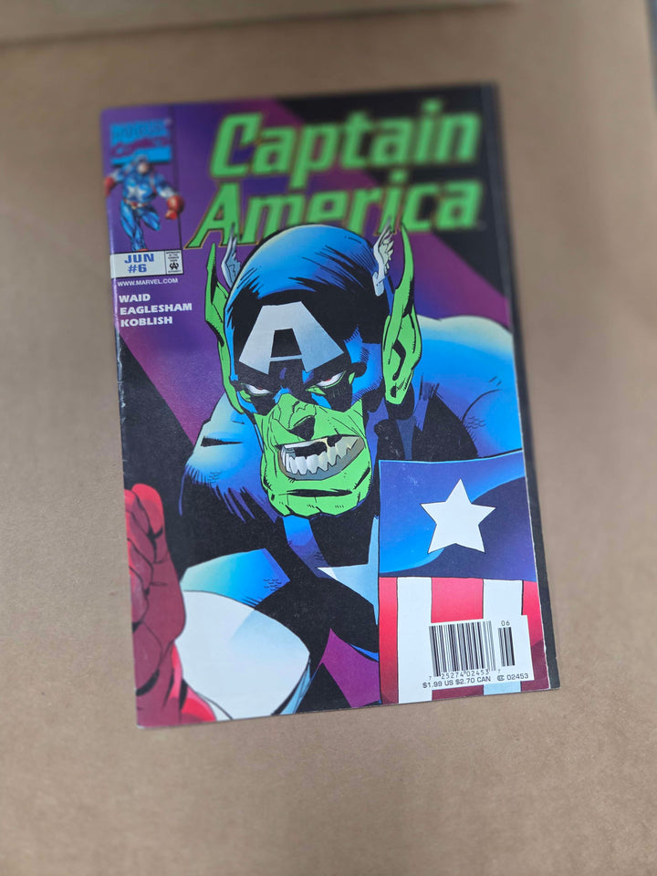 Captain America #6 - Marvel Comics - 1998