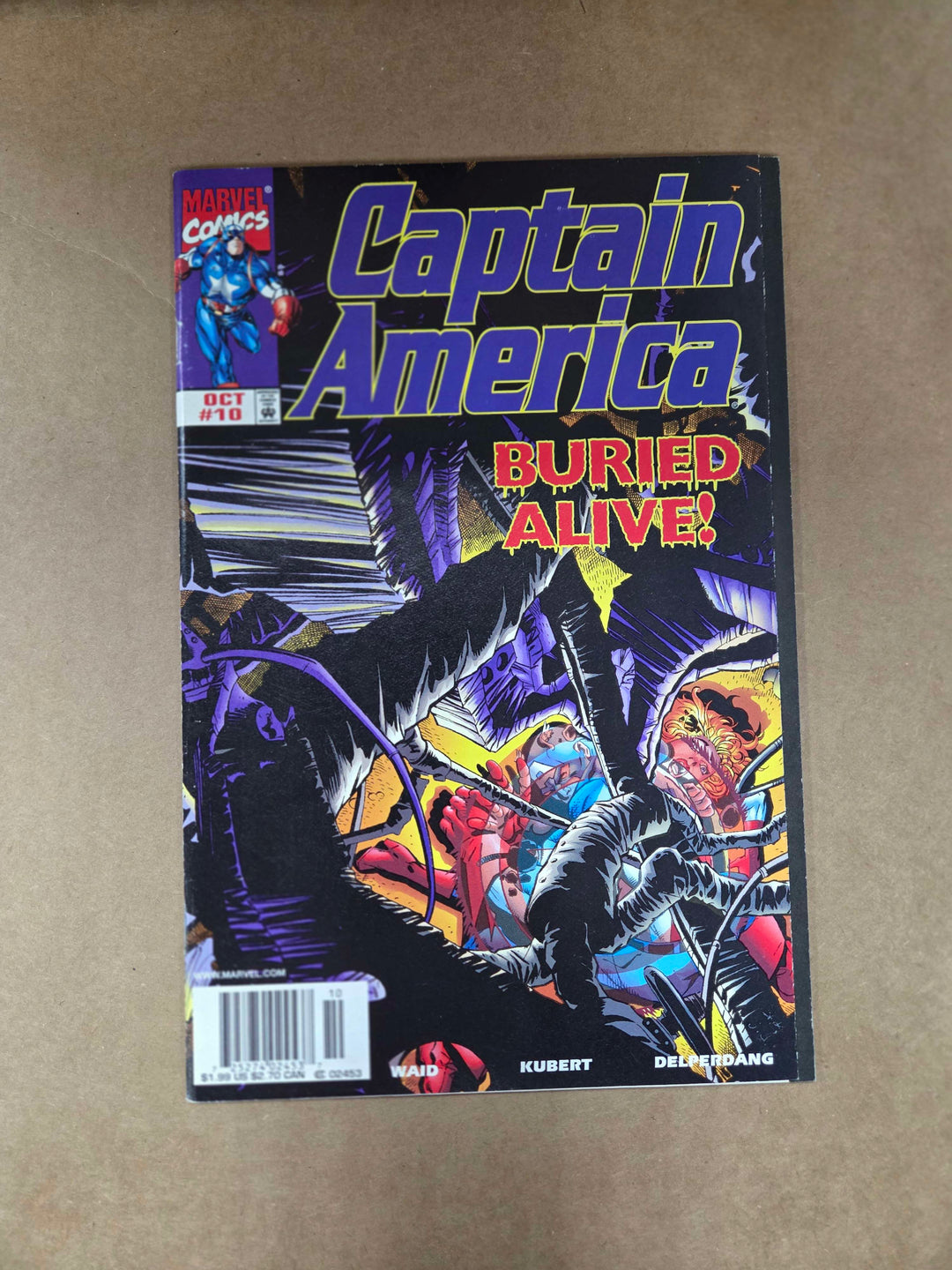 Captain America #10 - Marvel Comics - 1998