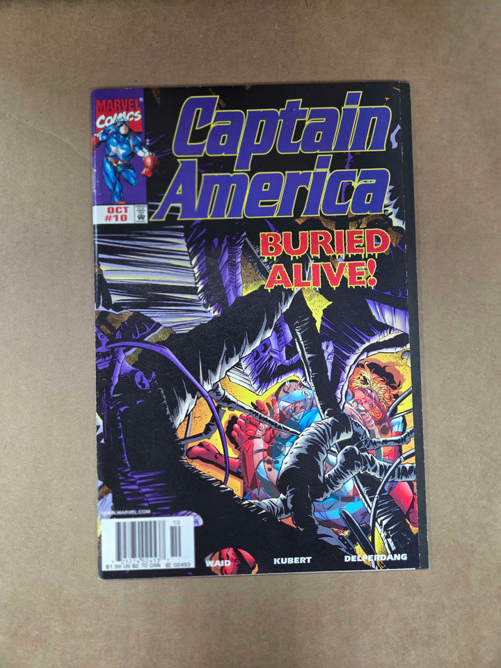 Captain America #10 - Marvel Comics - 1998