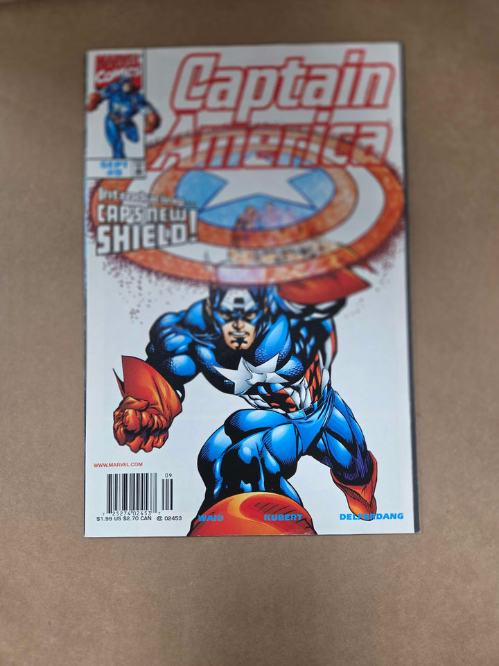 Captain America #9 - Marvel Comics - 1998