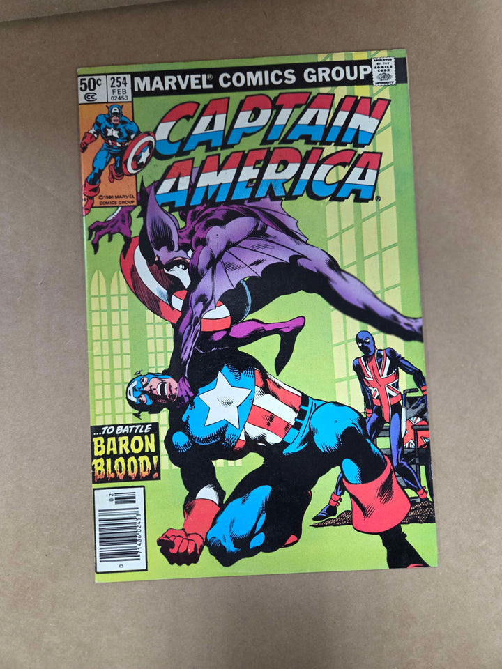 Captain America #254 - Marvel Comics - 1981