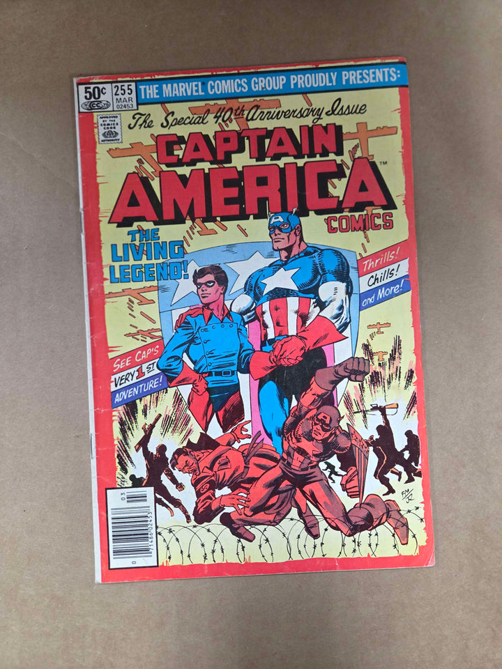 Captain America #255 - Marvel Comics - 1981