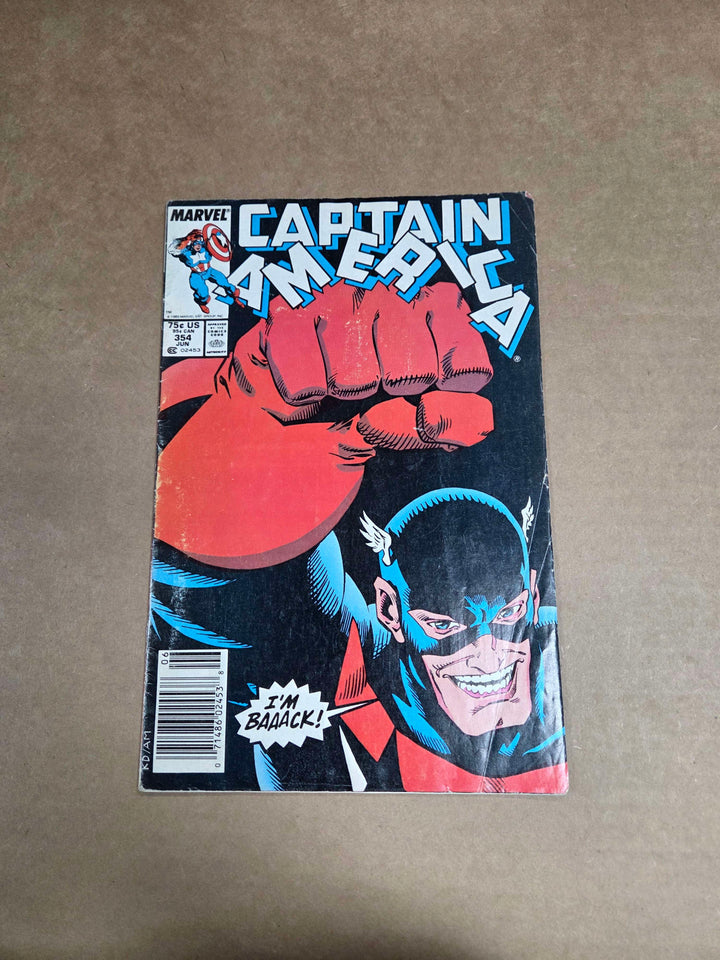 Captain America #354 - 1989 - Marvel Comics