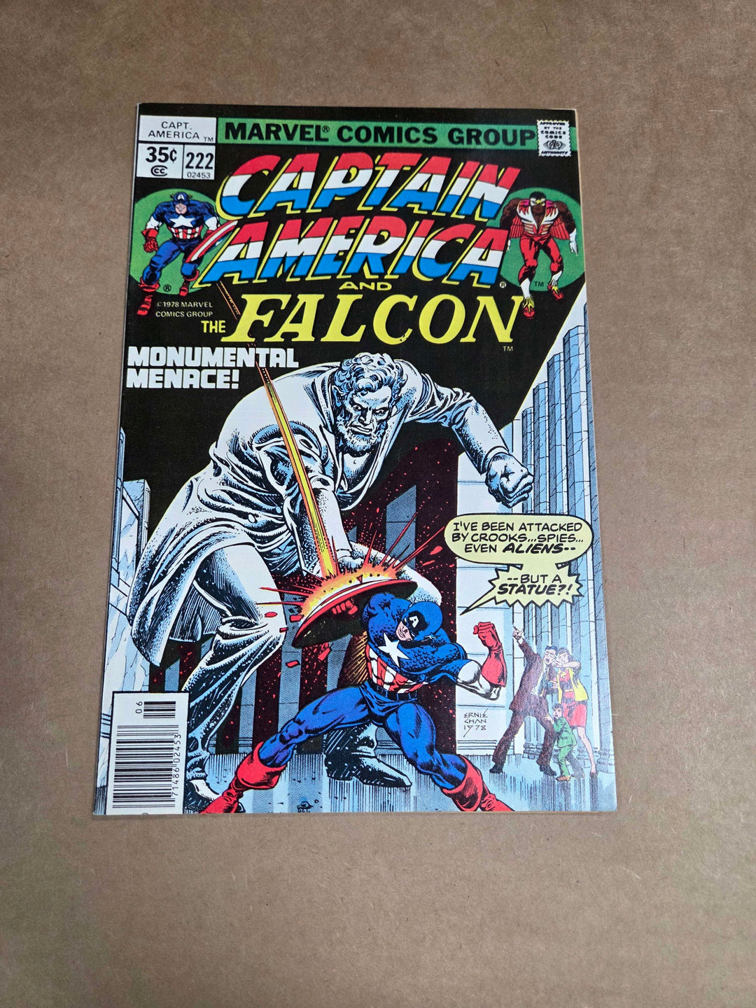 Captain America #222 - 1978 - Marvel Comics
