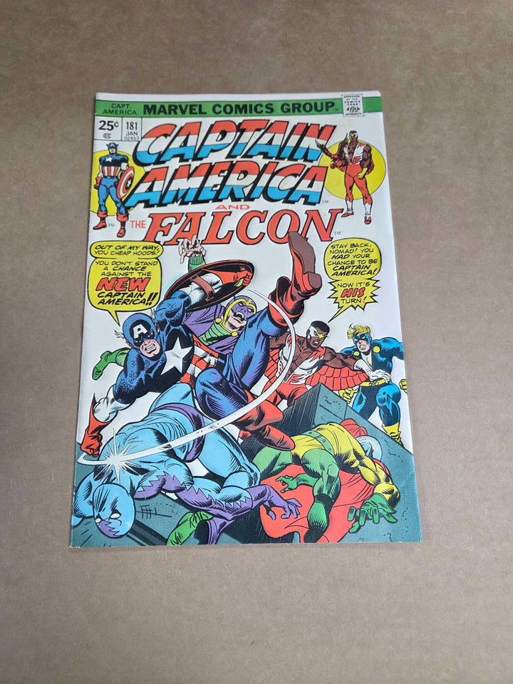 Captain America and The Falcon #181 - 1976 - Marvel Comics